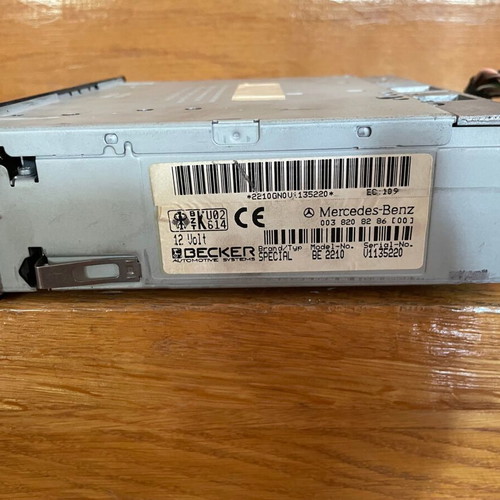 Mercedes Becker car radio BE2210