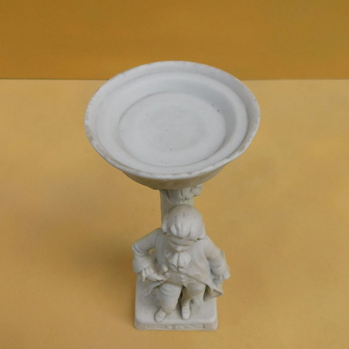 Biscuit porcelain amphorae German, about 130 years old