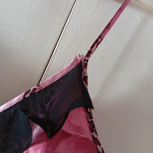 Satin nightdress size L