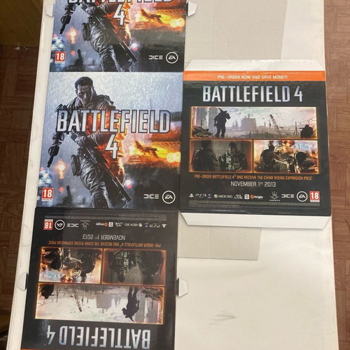Battlefield 4 Promo Store Display Cube like new