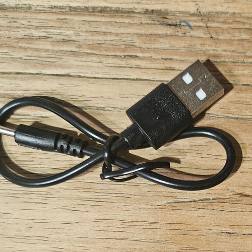 Charging cable USB-A to DC jack new