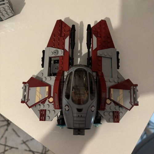 Lego Star Wars Obi Wan Kenobi jet with figure