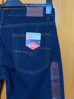 Lee Cooper pants dark blue new, size L