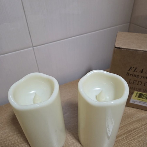 White LED candle sets with remote control new
