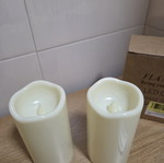 White LED candle sets with remote control new
