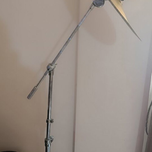 Paiste 101 Brass 16" China Cymbal with Boom Stand like new