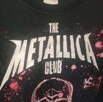 Metallica Club T-shirt 2010, XL size