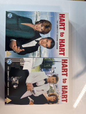 Hart to Hart DVD Seasons 1 & 2 with Robert Wagner and Stephanie Powers
