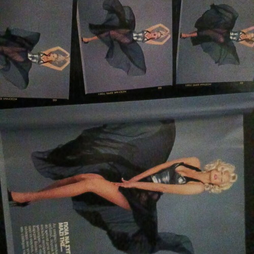 Epsilon magazine January 2003 used with Adriana Sklenarikova and Dimitris Papamichail