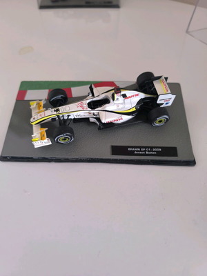 F1 μοντέλο Brawn GP J. Button 1:43 κλίμακα σαν καινούργιο