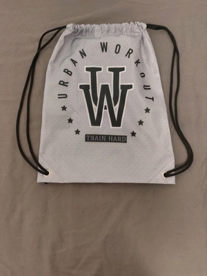 Sports backpack like new, black and gray