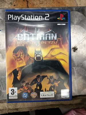 Batman Rise of Sin Tzu PlayStation 2 used with case and manual