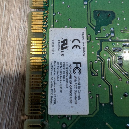Internal PCI 56K V.92 Modem Conexant used