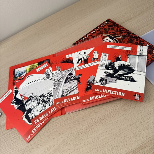 28 Days Later Collector’s Edition DVD used with complete comics set