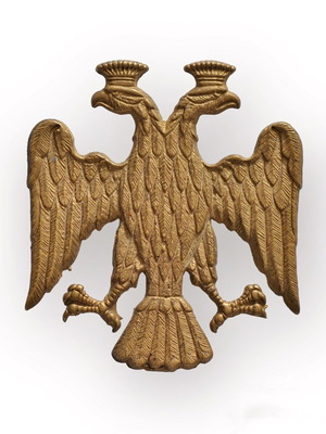 First Coat of Arms of the Moscow Principality 15th Century Replica
