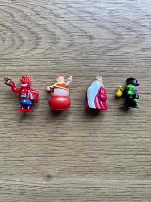 Φιγούρες Kinder Surprise Magic School Lessons μεταχειρισμένες, πακέτο 4, 2006