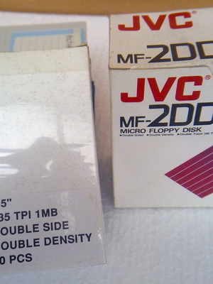 JVC Verbatim Sony δισκέτες 3,5" διπλής όψης διπλής πυκνότητας, κουτί 10 τεμ.