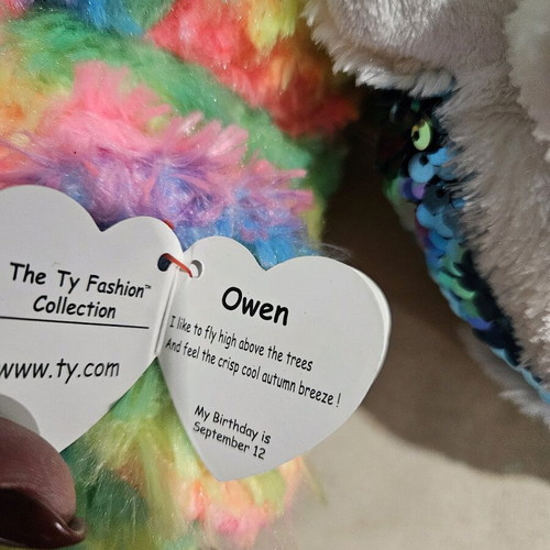 TY backpack children's owl new