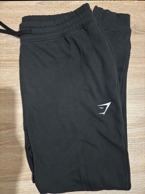 Gymshark Crest Joggers men's pants size L black like new