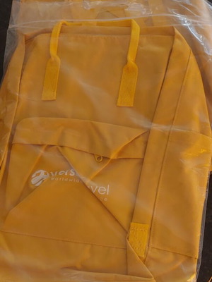 Backpack new, suitable for laptop transport