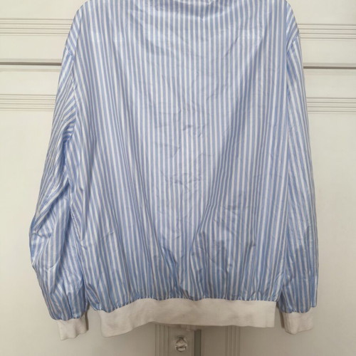 Pierre Cardin For Ever Blue Windbreaker jacket like new, white and blue