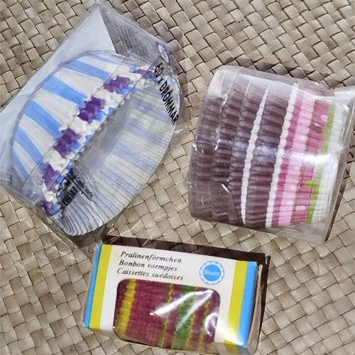 Cupcake and chocolate cases new, 420 pieces, paper