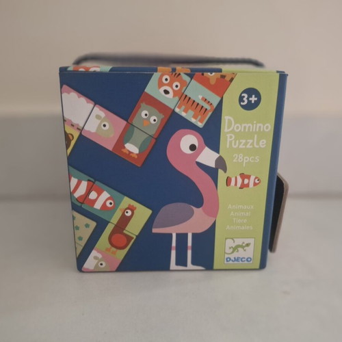 Djeco Puzzle Duo, Domino Puzzle and Wiggly Domino Puzzle Farm set like new