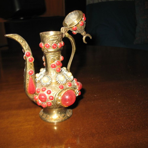 Vintage miniature teapot used from Constantinople