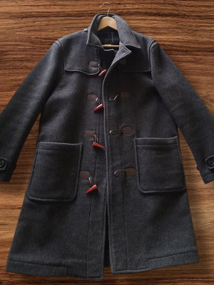 Milestone coat like new, gray, size XL