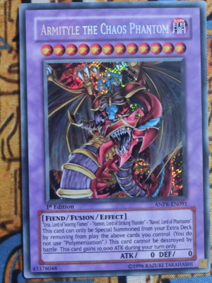 Armityle Chaos Phantom Fusion Monster κάρτα σαν καινούργιο
