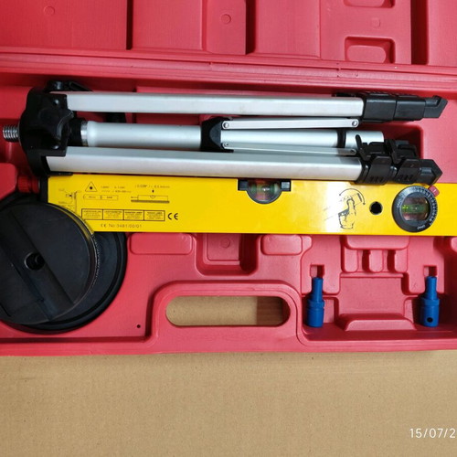Lasey tool kit new with level and rotating drill head