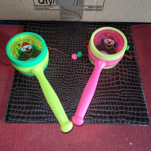 Rattles new, set of 2 pieces