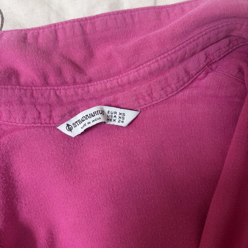 Stradivarius Pink Shirt like new, summer, XS