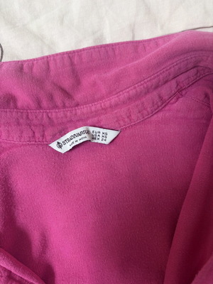 Stradivarius Pink Shirt like new, summer, XS