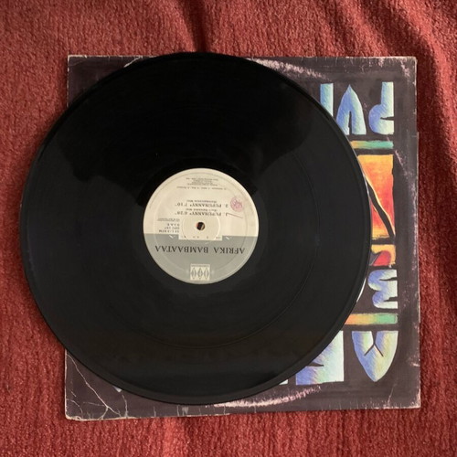 Afrika Bambaataa Pupunanny 12" vinyl used, electronic