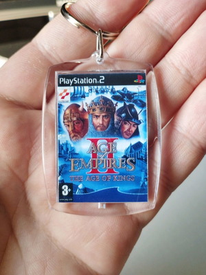 Age of Empires 2 The Age of Kings PS2 keychain new