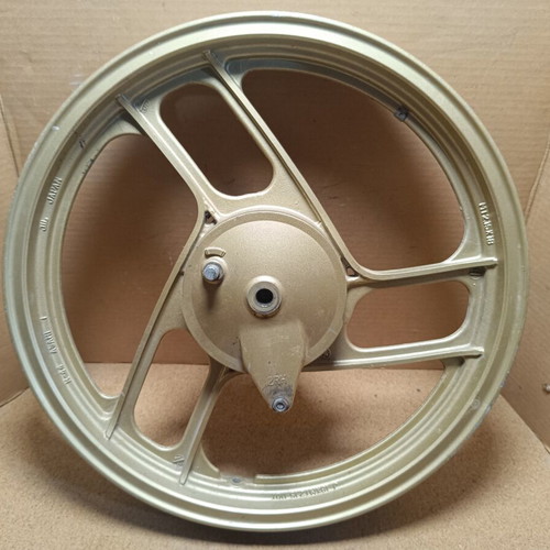 TZR 125 1987 rear alloy wheel with drum brake hub