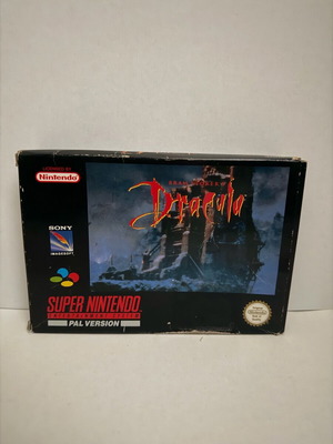 Bram Stoker’s Dracula Super Nintendo used, PAL version, complete set