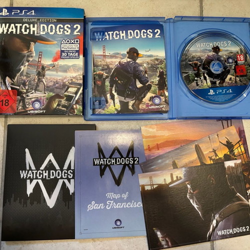 Watchdogs 2 Deluxe Edition PlayStation 4 used
