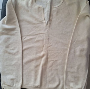 Αυθεντική Μπλούζα UNITED COLORS OF BENETTON - Premium Κρεμ Βαμβακερή - Unisex L