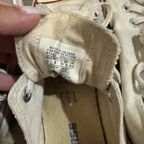 Converse All Star sneakers used, size 39, white