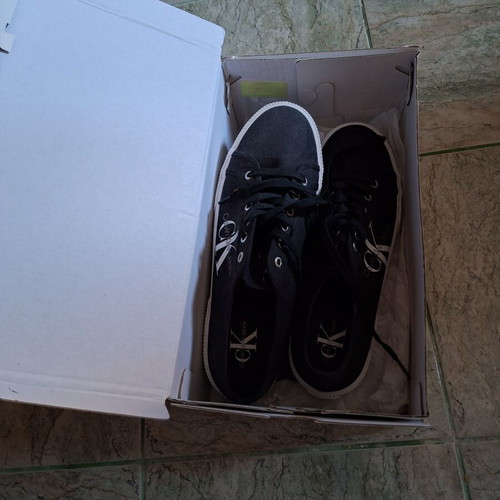 Calvin Klein Jeans shoes new, size EU 44, black and white