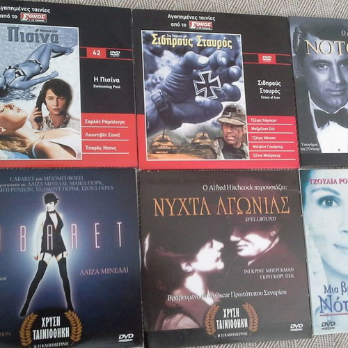 DVD movie set 6 like new