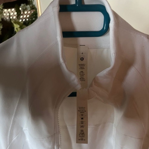 Lululemon jacket white new