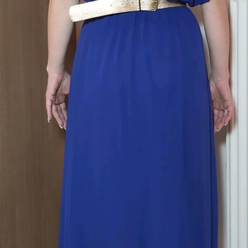 fitted lace wedding dress Zara Blue and Navy Printed Longer Length Midi Satin Bias Cut Elegant – Josh  And Nicol main image 1
