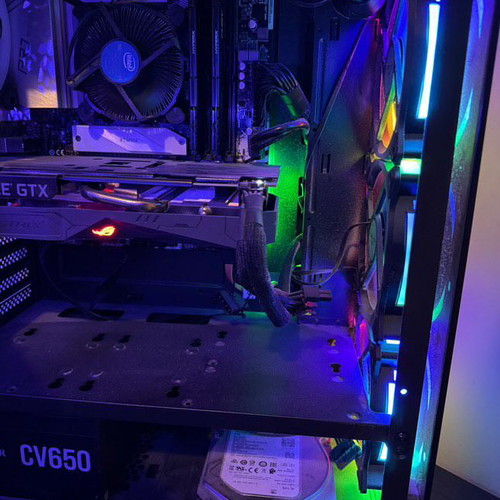 Gaming PC i5-10400F Asus GTX 1660 Super 16GB RAM 250GB SSD 2TB used
