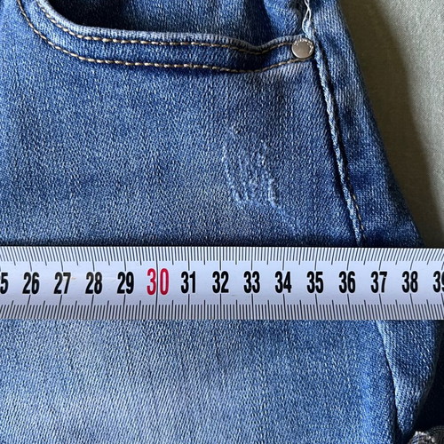 Women's denim shorts like new, sizes XXS-XS, blue