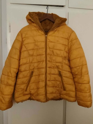 Women's orange jacket XL with hood