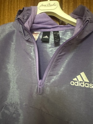 Adidas παιδικό αδιάβροχο σαν καινούργιο, μωβ, μεγέθη 140-146 εκ.