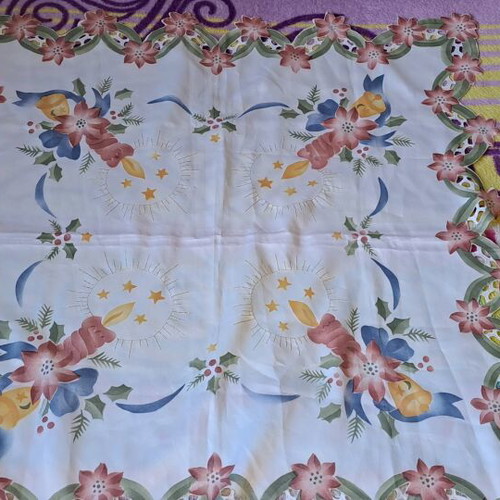 Tablecloth used 75x75 cm
